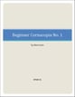 Beginner Cornucopia No. 1 piano sheet music cover
